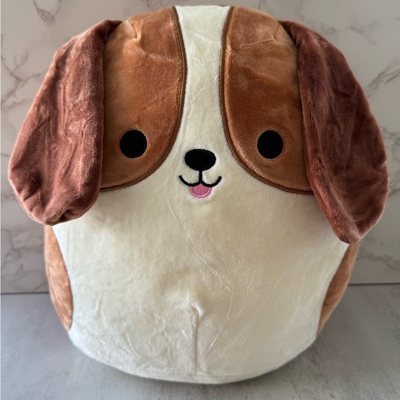 Adorable Squishmallow Basset Hound Dog Plush - Picture 1 of 5